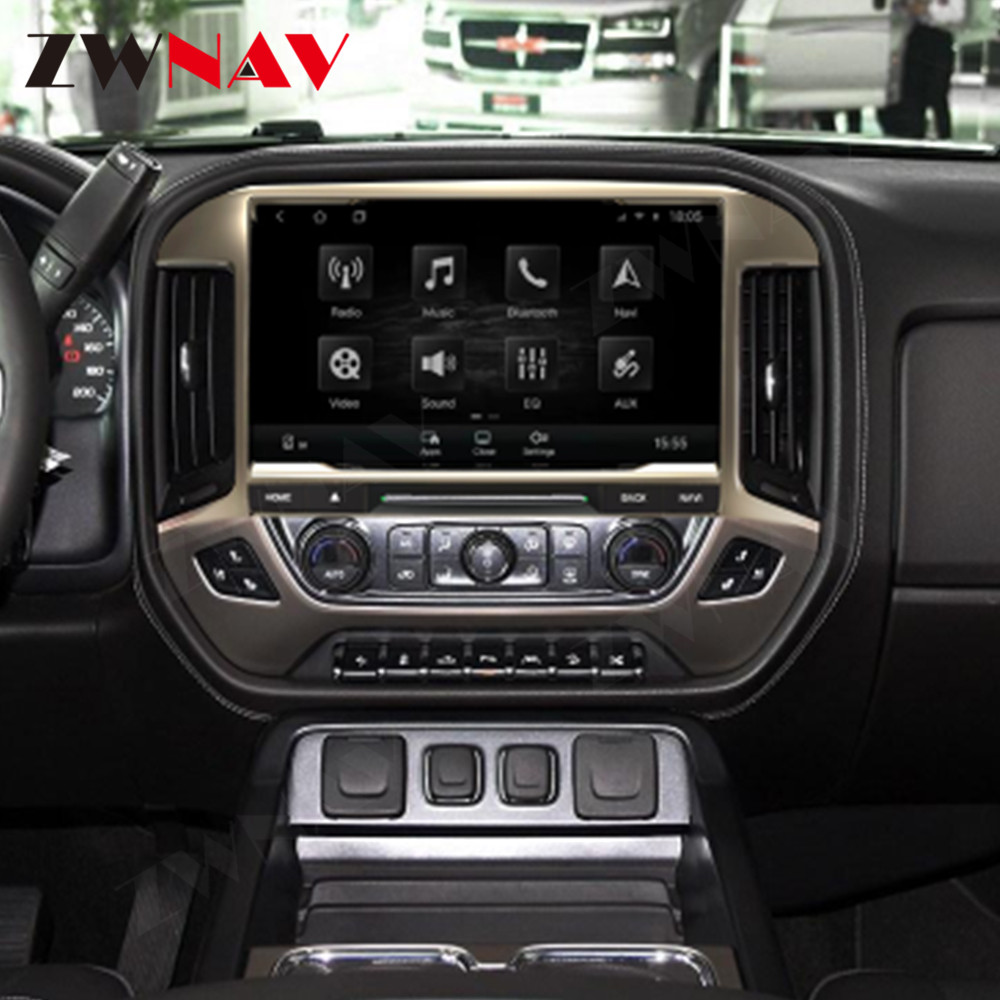 Android 9.0 Car Multimedia Player For GMC SIERRA for Chevrolet Silverado 1500 1500HD 2500 2500HD 3500 GPS radio stereo head unit