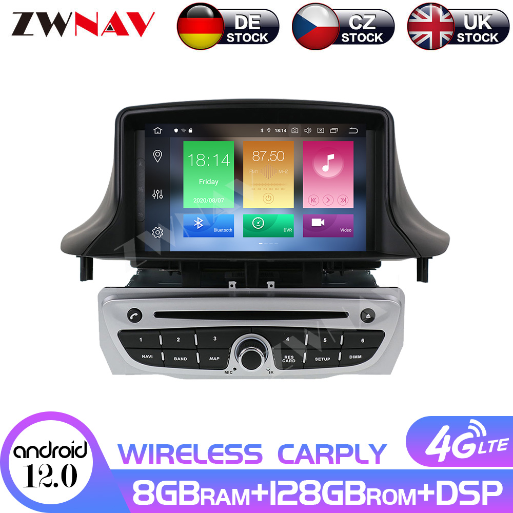 Carplay 2 Din Android Multimedia For Renault Clio 2013 2014 2015 2016 Car  Radio Receiver Auto Audio Stereo Player GPS Head Unit-ZWNAV Official Store