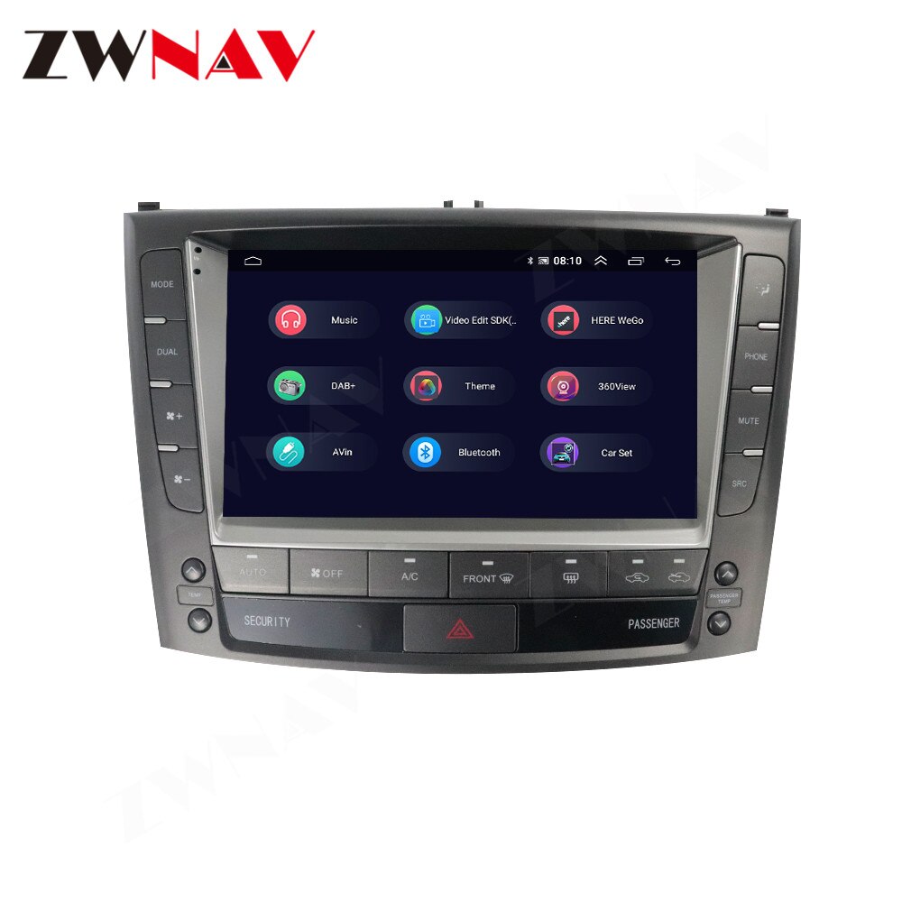 LEXUS IS Androidナビ Android 14.0 HD Screen For Lexus IS IS250 IS300 IS350 2005 - 2012