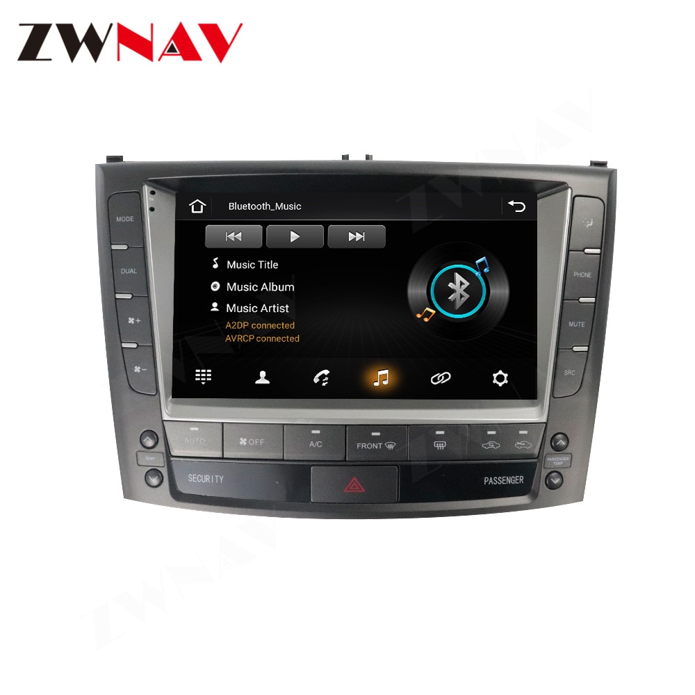 Android 10 HD Screen For Lexus IS IS250 IS300 IS350 2005 - 2012 IPS Car GPS Multimedia Player Head Unit Radio Audio