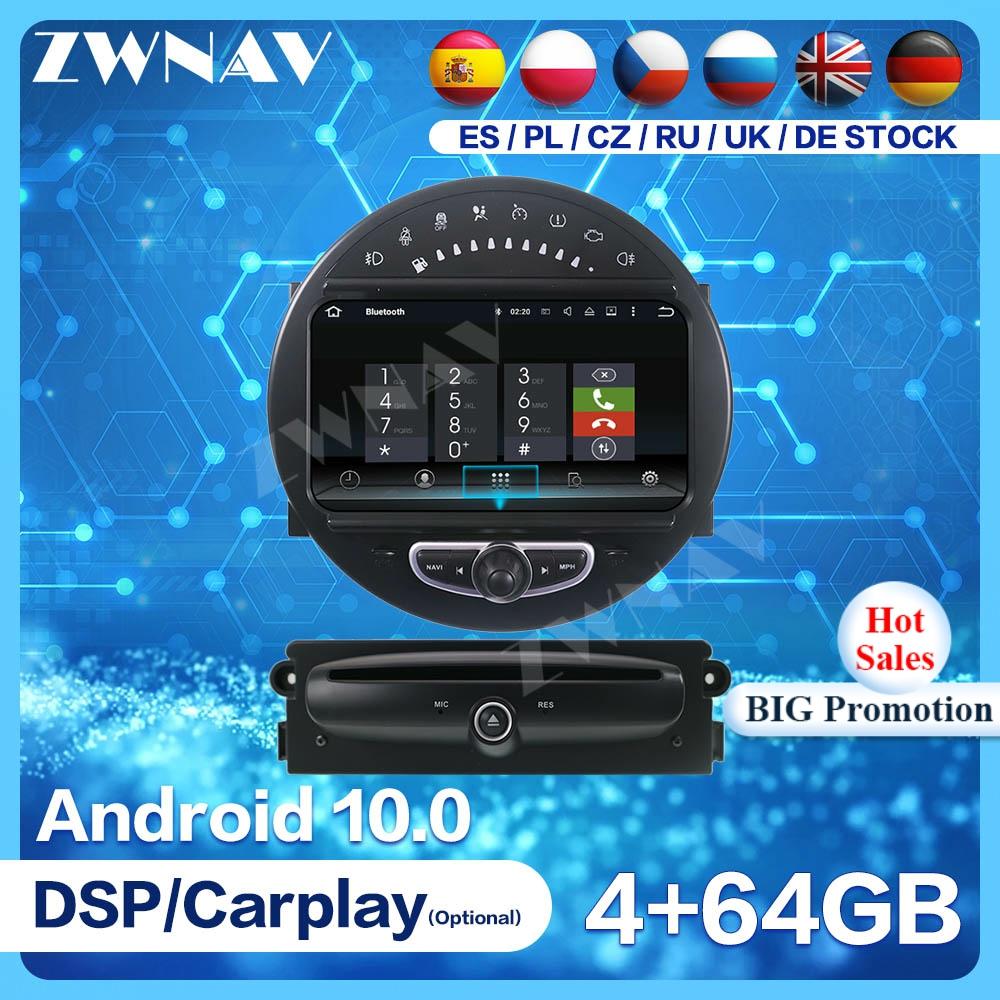 Android 10 Screen For BMW Mini 2006 2007 2008 2009 2010 2011 2012 2013 Audio Radio Controlled Car Stereo Multimedia Player Unit