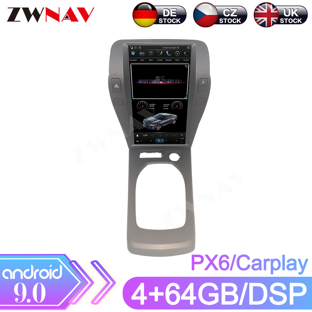 Android AutoRadio For Chevrolet Camaro 2010 - 2015 Tesla Vertical Screen Radio Car Multimedia Player GPS Navi Head Unit
