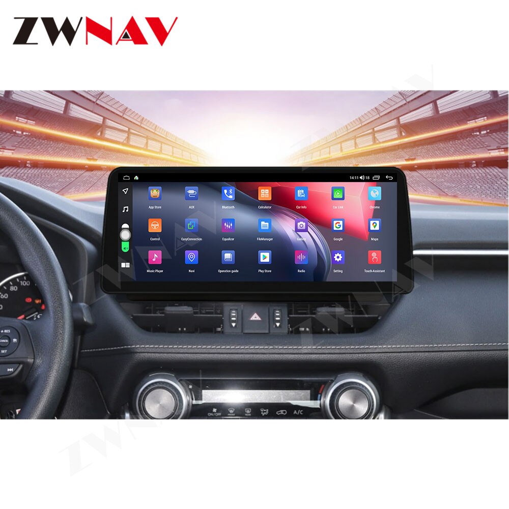 Android 10 Autoradio Stereo Multimedia Player For Toyota RAV4 RAV 4 2019 2020 2021 Radio Receiver Audio Head Unit GPS Navigation