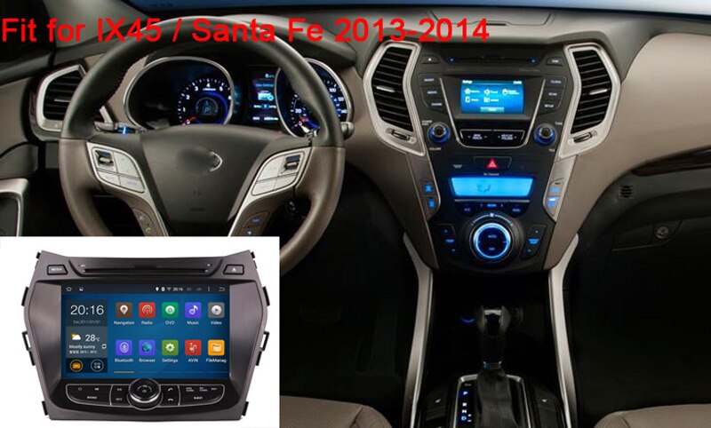 android 13 Car stereo autoradio for Hyundai Santa Fe IX45 2013
