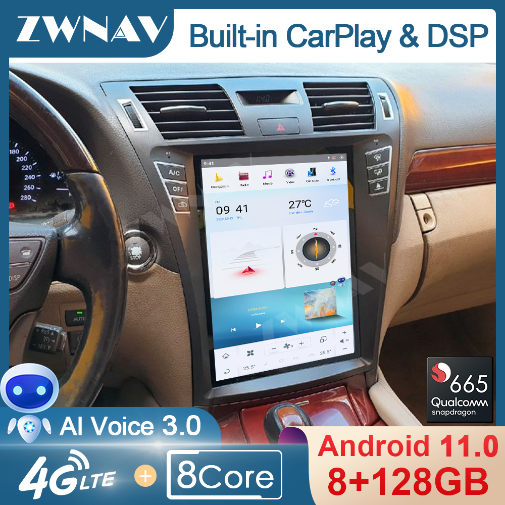 128GB 10.4 Tesla Screen CarPlay For Ford Mondeo MK4 2011 - 2013 Car GPS  Multimedia Android 12 Radio Stereo Navi Player HeadUnit - AliExpress