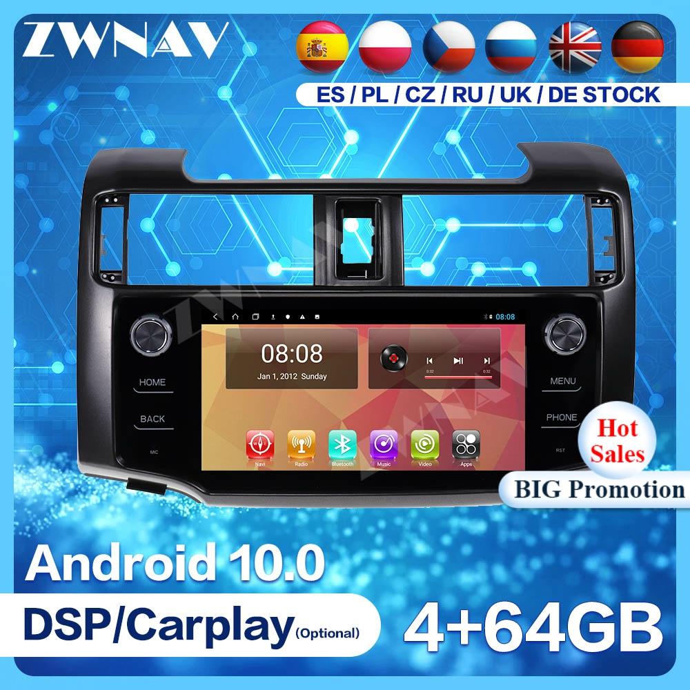 Android 10 Screen For Toyota 4 Runner 2009 2010 2011 2012 2013 2014 2015 2016 2017 2018 2019 Radio Stereo Multimedia Player Unit