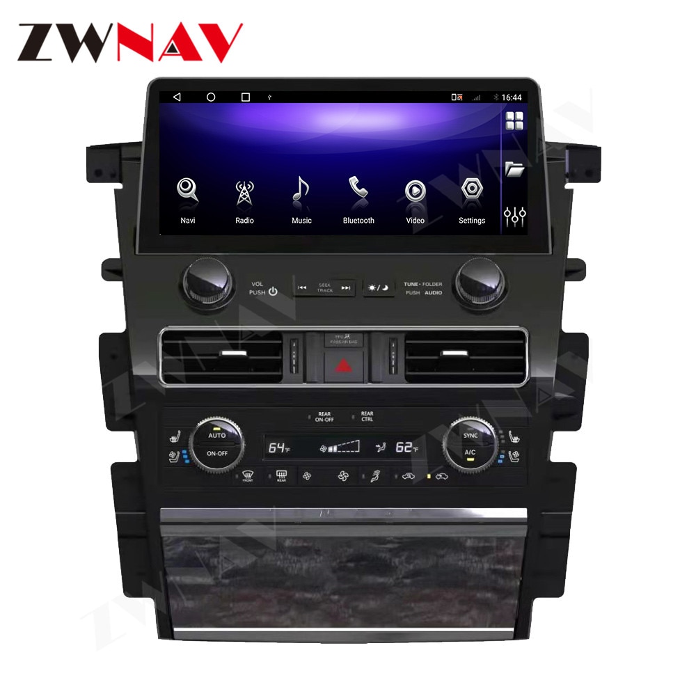 Android 10 For Nissan Armada Patrol Royale SL Y62 QX80 QX56 Car Multimedia GPS Player Audio Radio Stereo DSP Carplay Head Unit