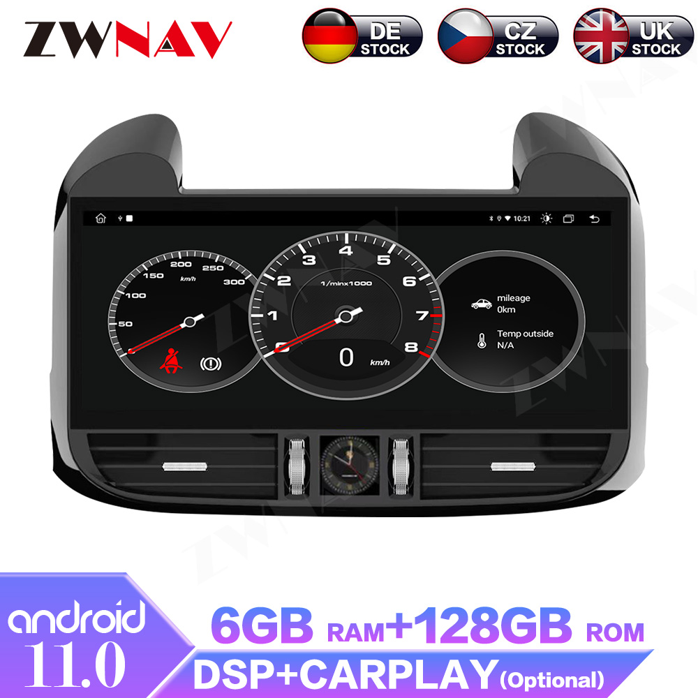 [Zwnav]6G+128GB Android 10.0 screen Car Multimedia Player For Porsche Cayenne 2011-2017 navigation Auto Audio Radio stereo IPS head unit