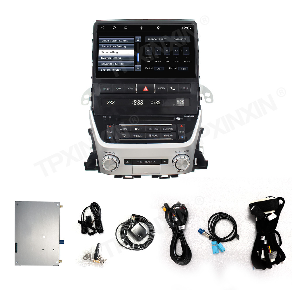 Android 13 For Toyota Land Cruiser LC200 GXR VXR 2008-2021