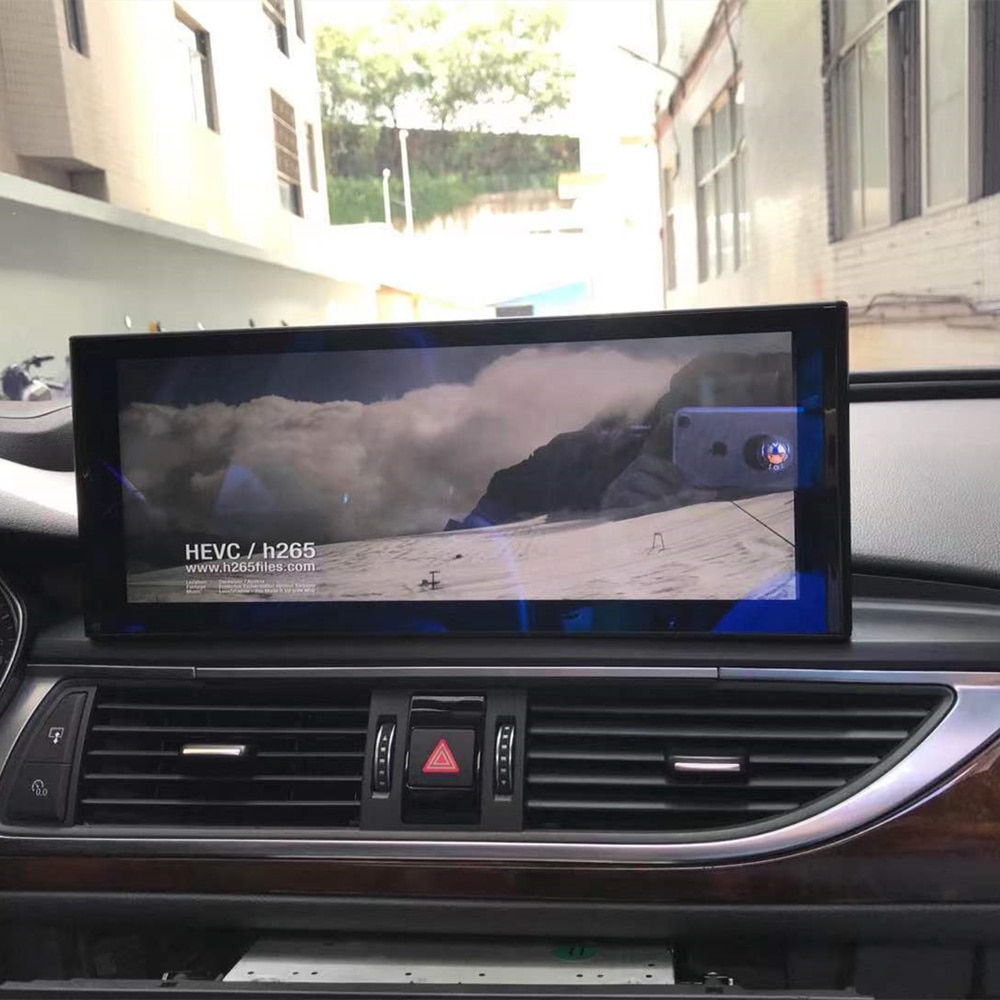 12.3 inch Autoradio Multimedia Player For Audi A6 A6L A7 C7 2012