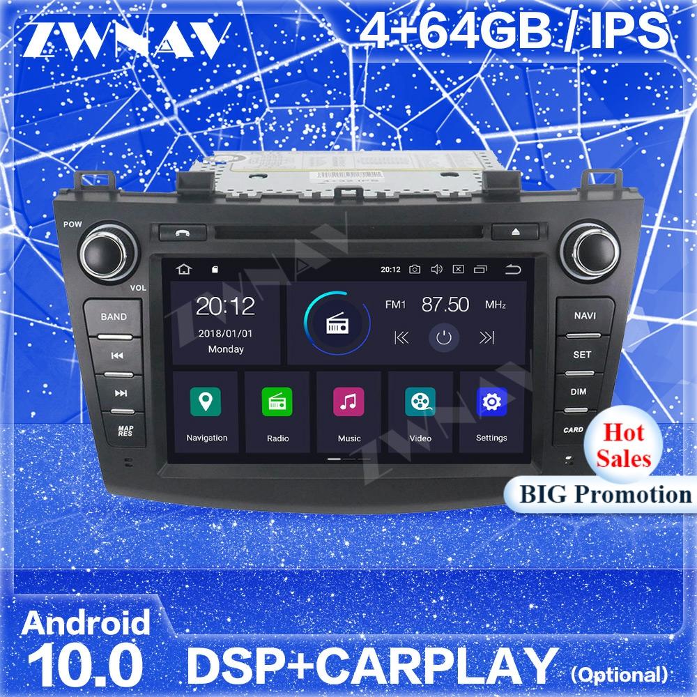 IPS Android Screen Player GPS Navigation For Mazda3 Mazda 3 Axela 2009 2010 2011 2012 Radio Stereo Multimedia Player Head Unit