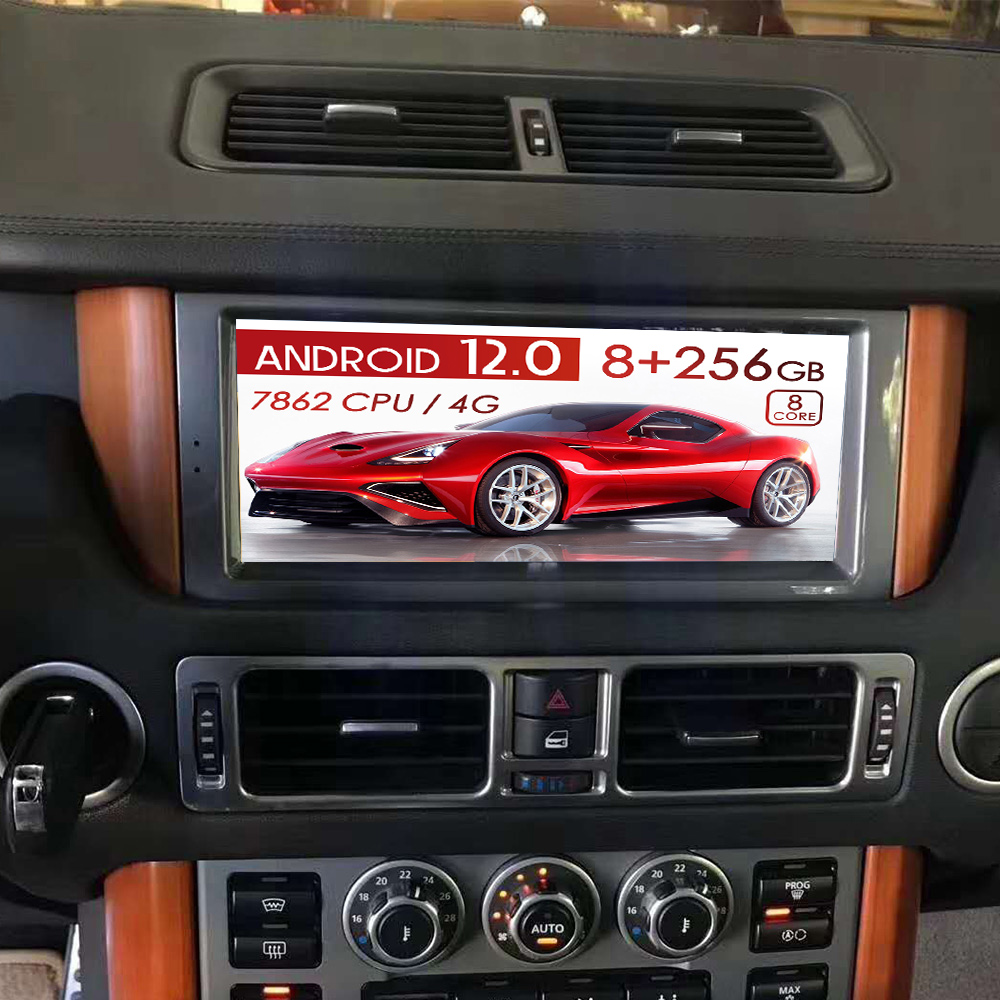 Car Radio For Land Rover Range Rover V8 GPS Navigation 8+256GB Android 12.0  Multimedia Player Auto Stereo Screen Carplay DVD-ZWNAV Official Store