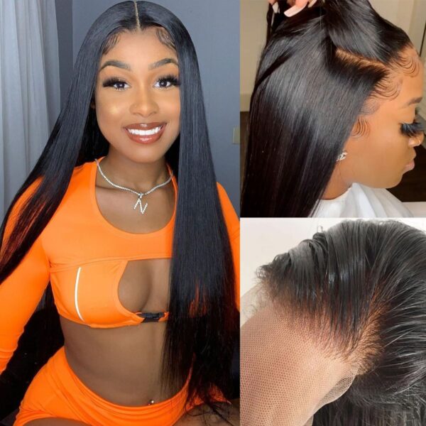 5×5 True HD Lace Wigs High Quality Straight Hair Wig