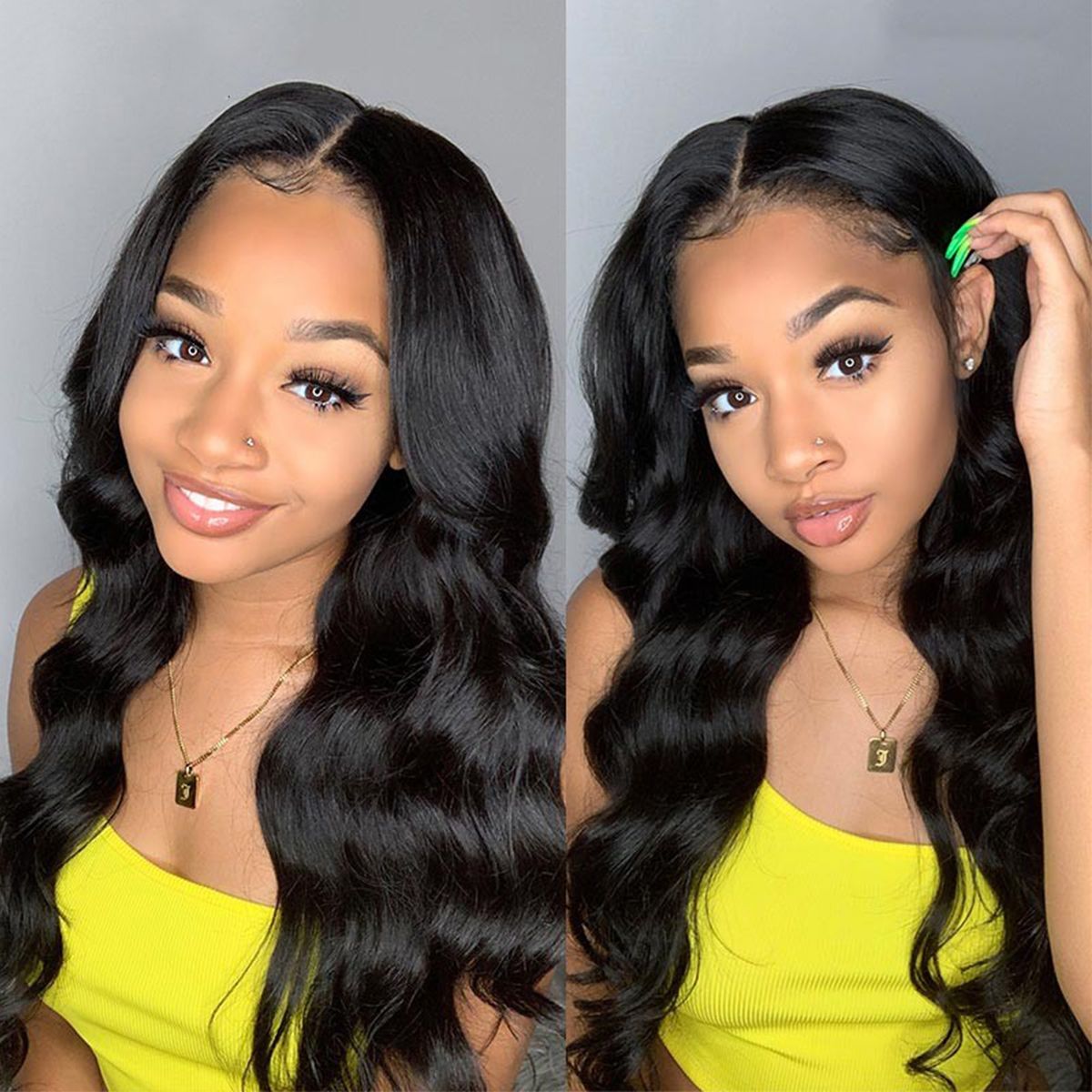 Body Wave Full Lace Human Hair Wigs