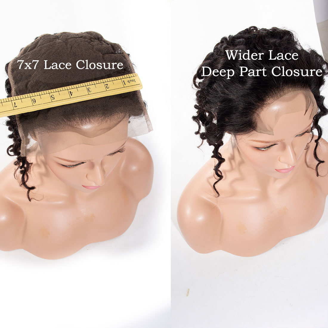 7×7 Water Wave Lace Closure