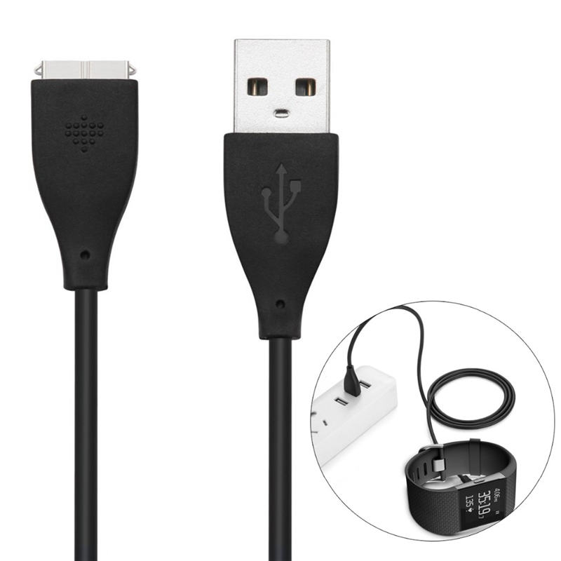 Details about   Charging Cable for Fitbit Surge FB157RCC Black 