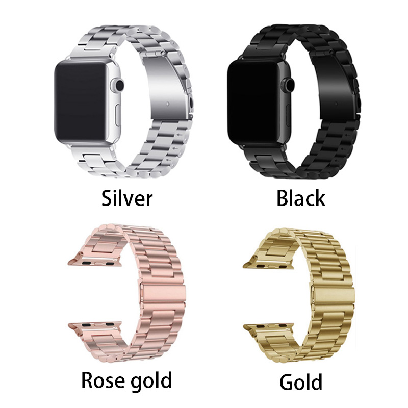Three baht stainless steel strap Apple watchstrapmall
