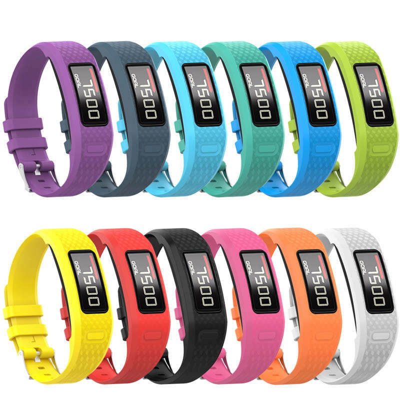 Silicone Sports Wristband Strap Bracelet For Garmin VivoFit 2/1 Activity Tracker 