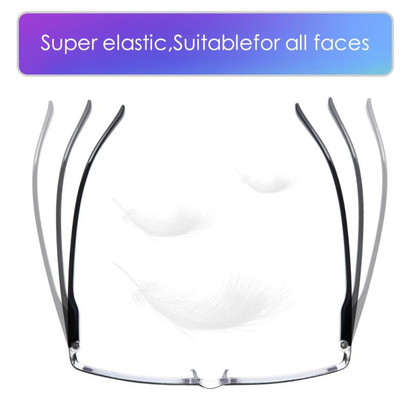 Luff 4pcs Anti Blue Ray Reading Glasses Portable Ultra Light Readers