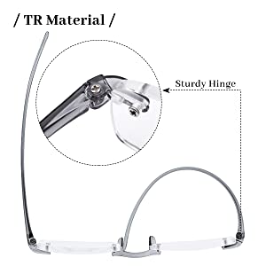 TR90 reading glasses HD frame readers for men reading glasses for women 2.5