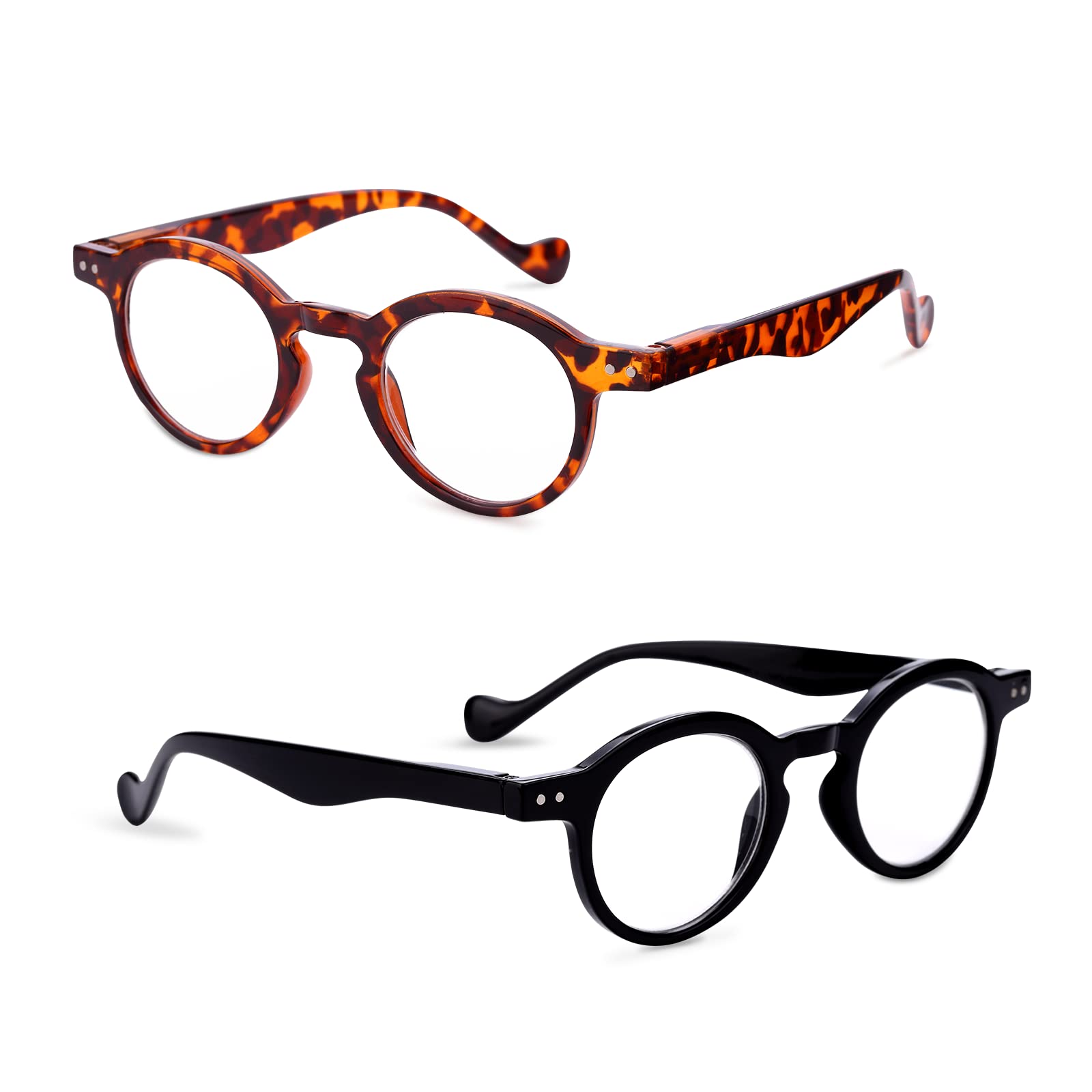 LUFF Ultra Light Reading Glasses Comfortable Ultra Clear Spring Hinge Men Women