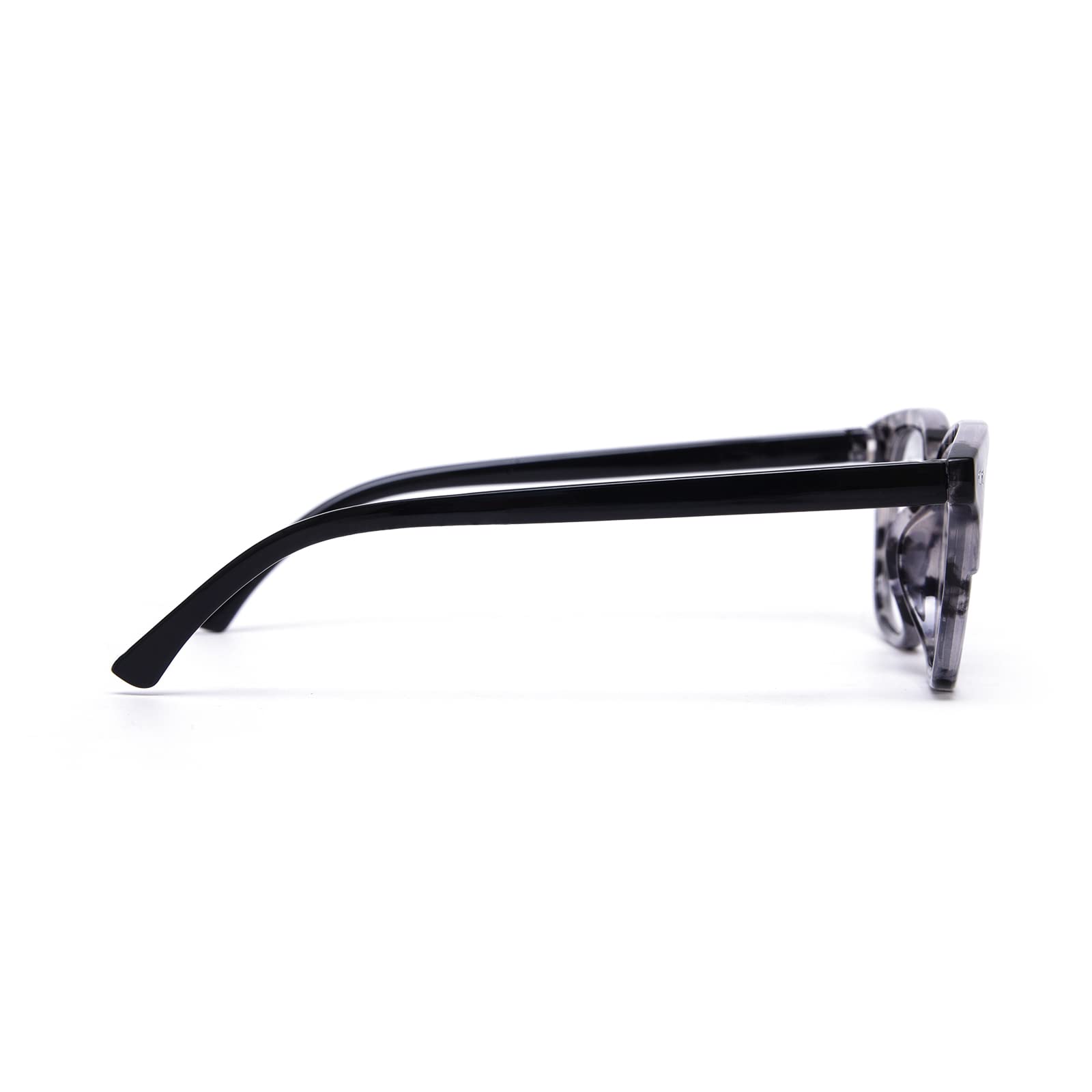 LUFF 2Pcs Retro Reading Glasses HD Ultra-clear Comfortable Round Spring Hinges Frame Readers For Women Men