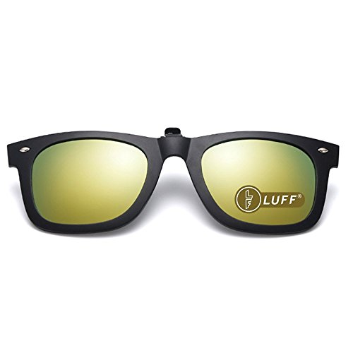 Polarization Clip-On Sunglasses Clips Flip up Myopic Sunglasses for Outdoor …