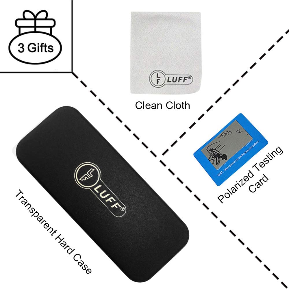 LUFF Polarized Women Clip-On Driving Sunglasses With Flip Up Function-Suitable, Vintage Cat Eye Outdoor Sunglasses for Ladies