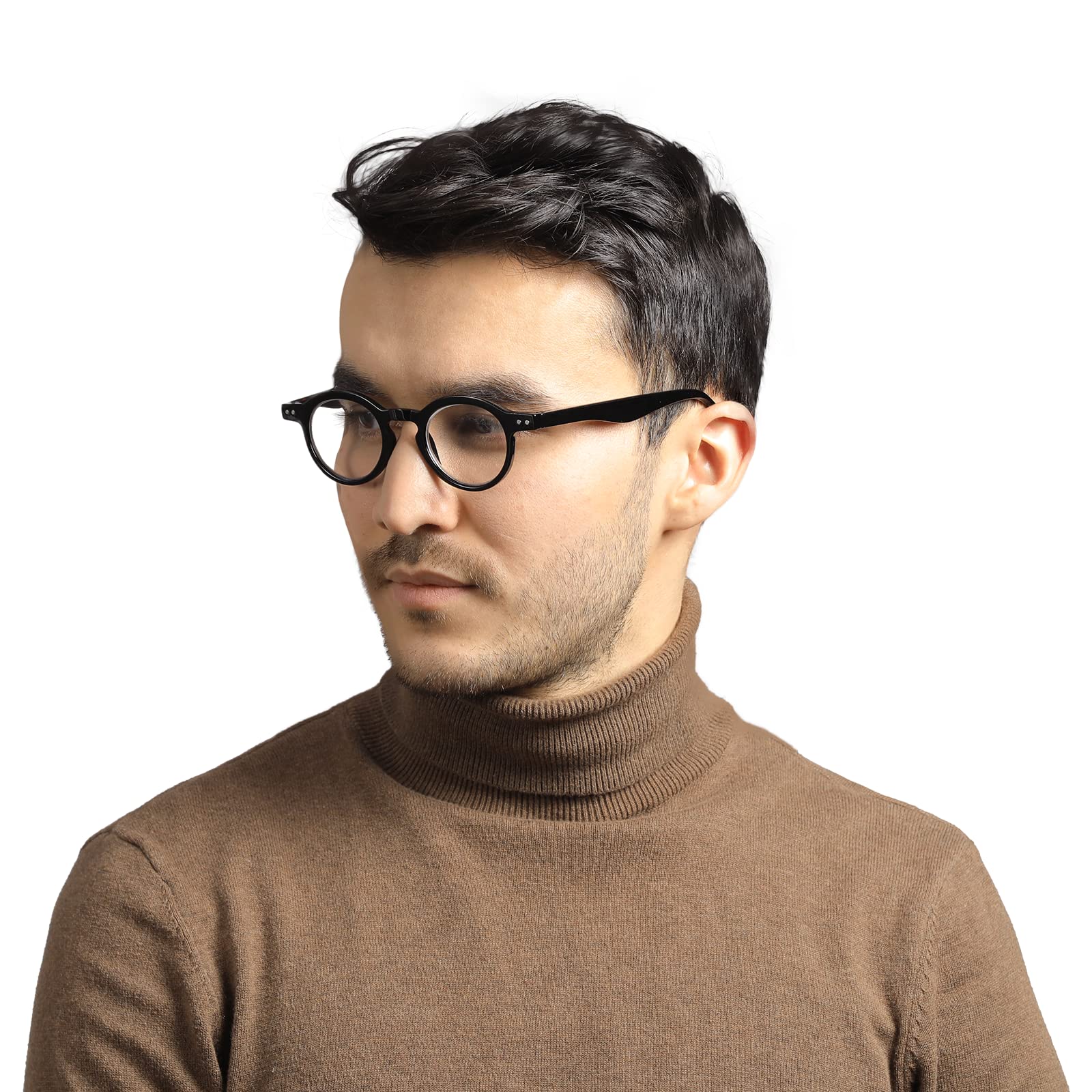 LUFF Ultra Light Reading Glasses Comfortable Ultra Clear Spring Hinge Men Women