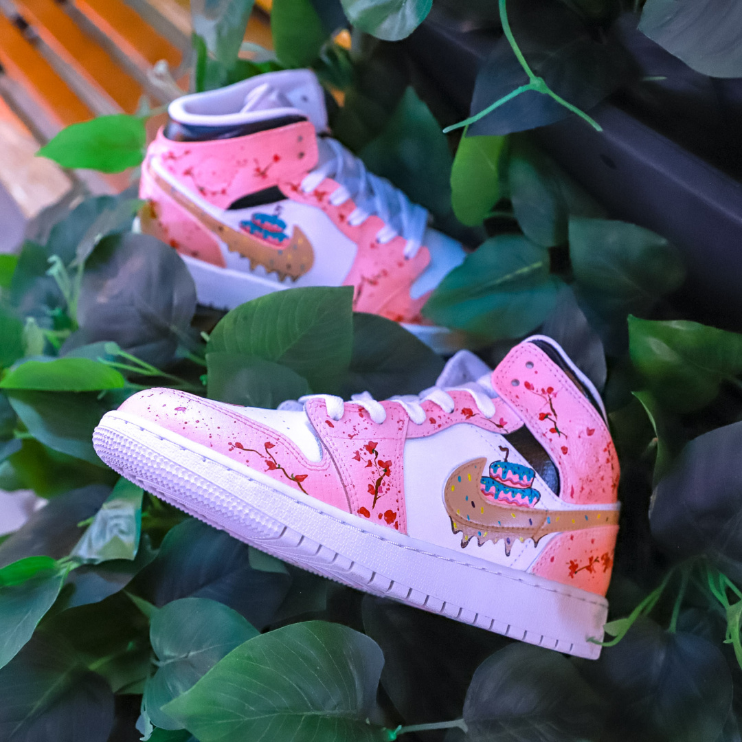 Hand Painted Custom AJ - \