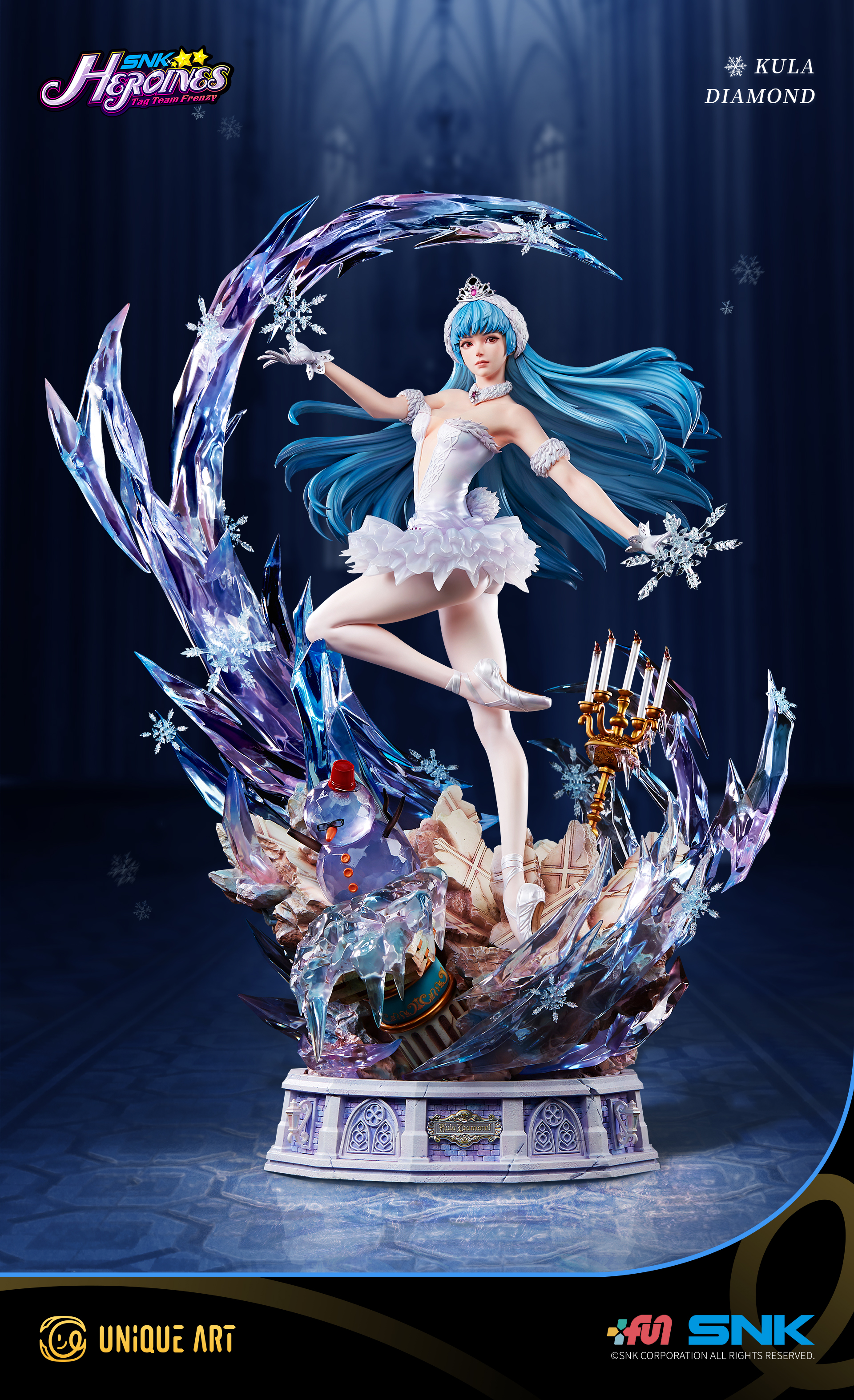 SNK Genuine Authorization · UNiQUE ART Large Collectible Statue KULA · DIAMOND