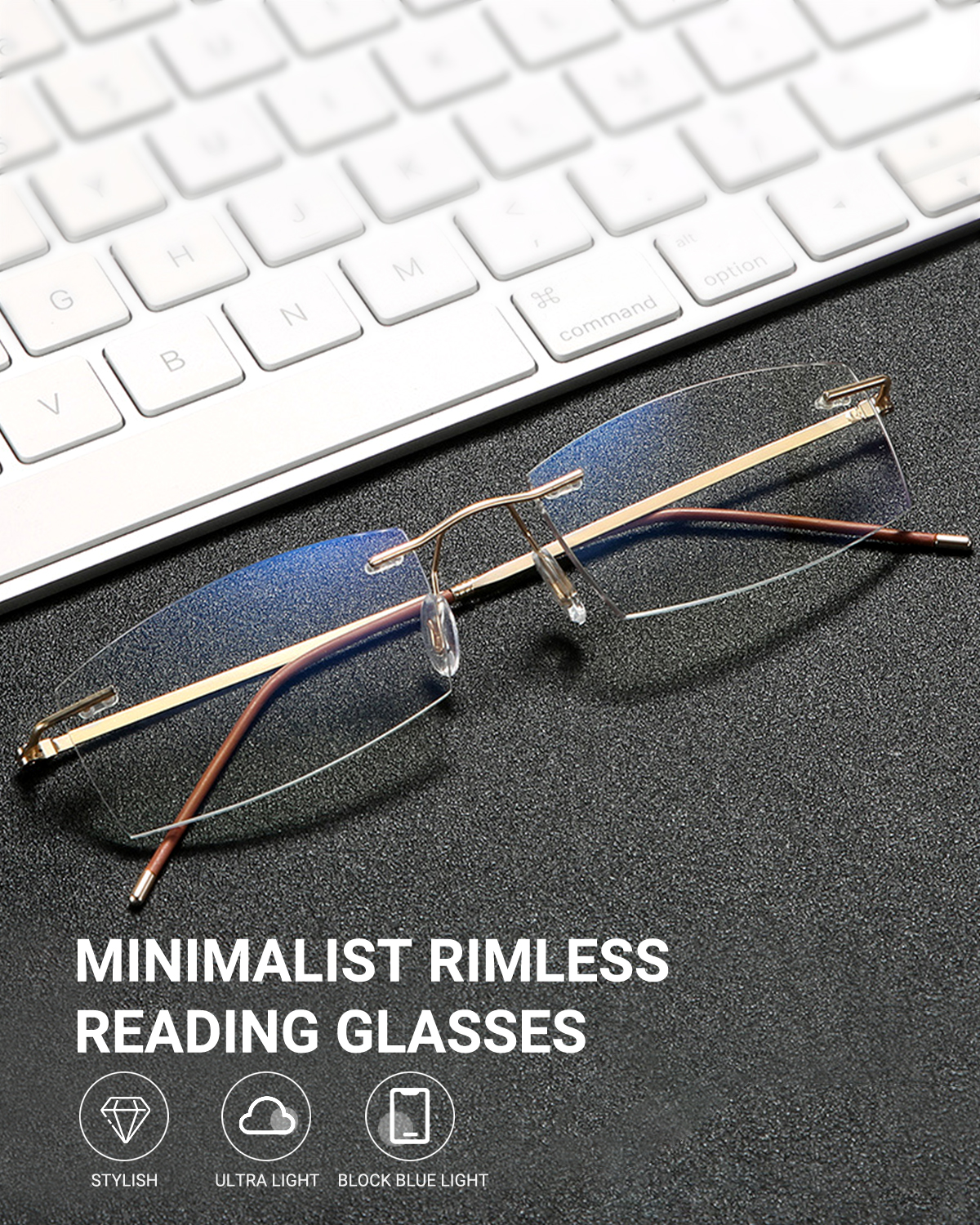 Lightweight Metal Clear Readers #5264530-TERAISE