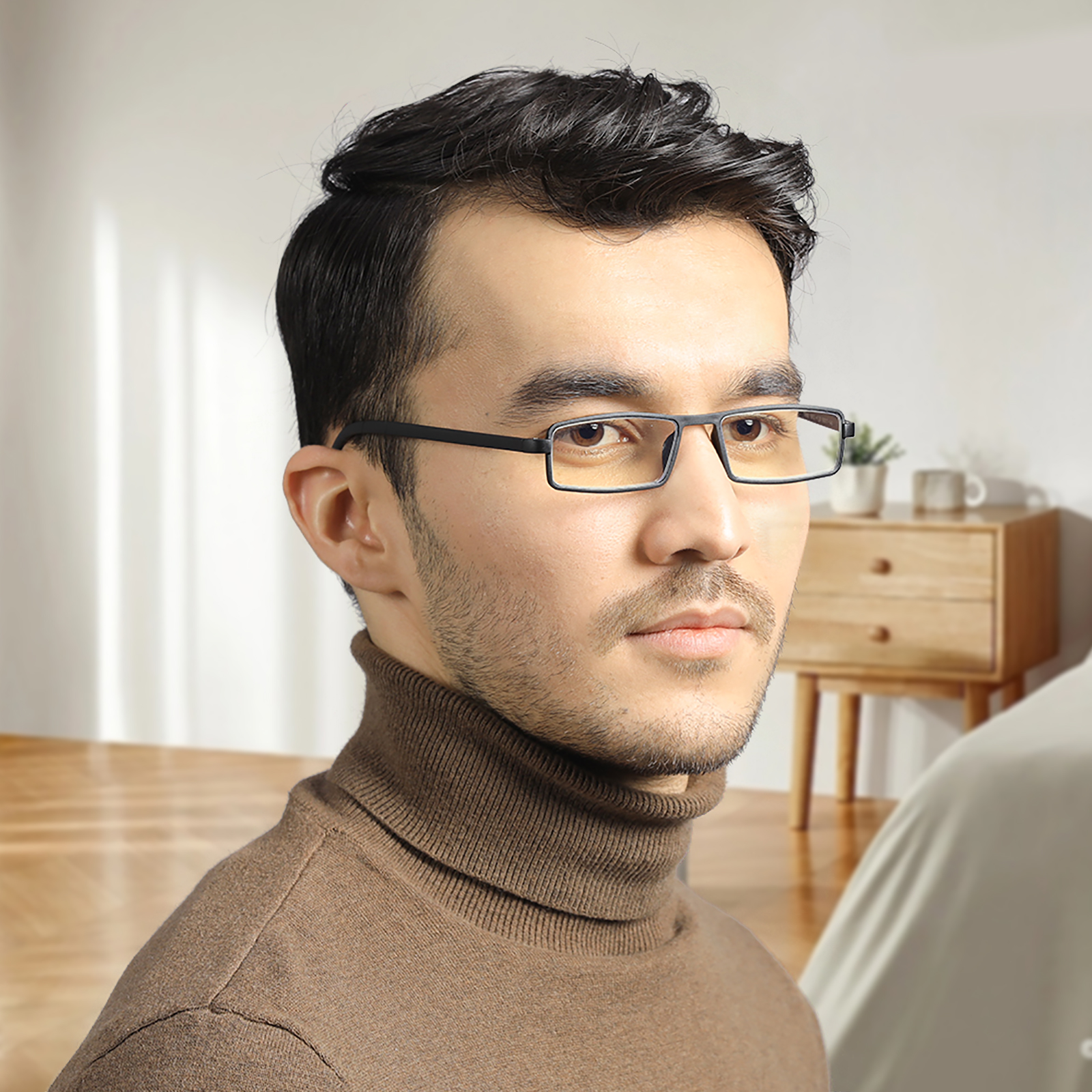 TERAISE 4-Pack Upgrade Reading Glasses Ultralight Reader Anti-blue Glasses-TERAISE