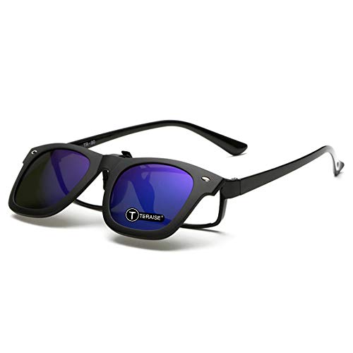 TERAISE Polarized Clip-On Driving Sunglasses with Flip Up Function-Suitable for Driving Fishing Outdoor Sport-TERAISE