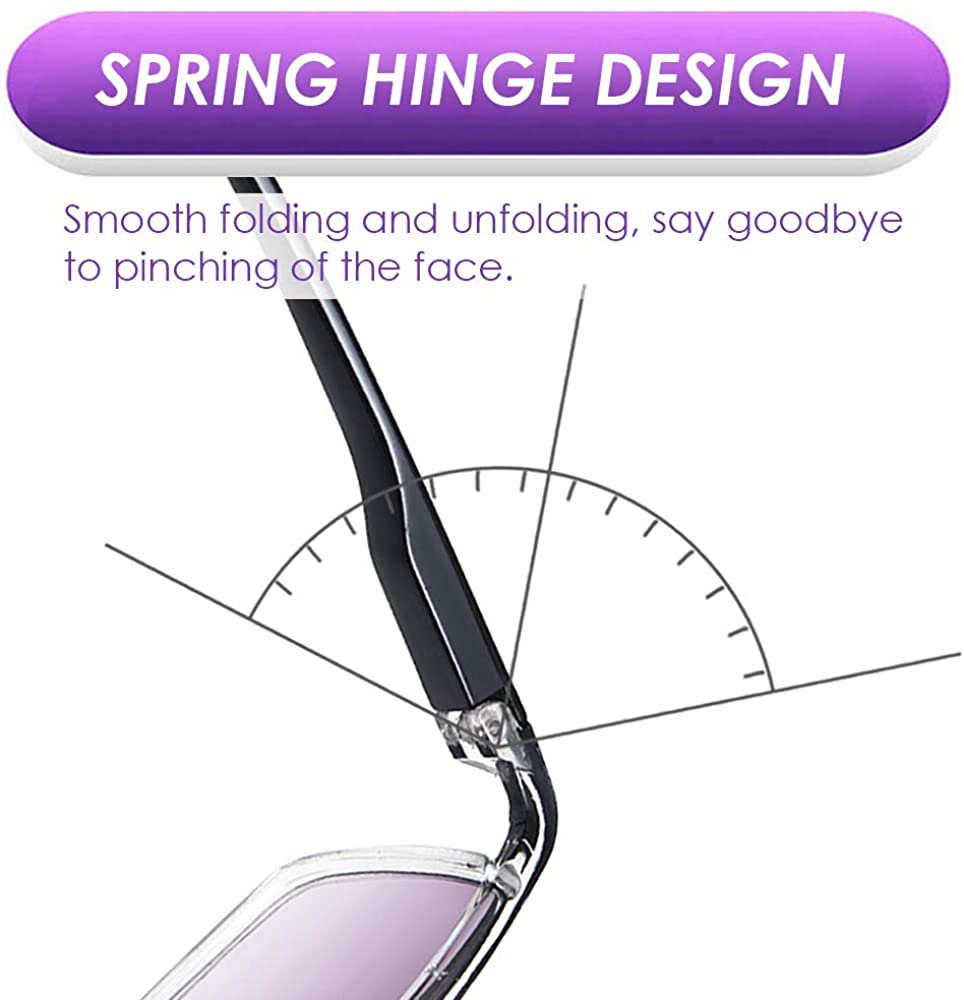 TERAISE Anti- UV Reading Glasses 4 Pairs Blue Light Blocking Reader Womens Mens-TERAISE