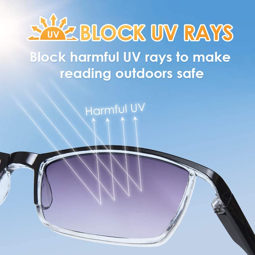 TERAISE Anti- UV Reading Glasses 4 Pairs Blue Light Blocking Reader Womens Mens-TERAISE