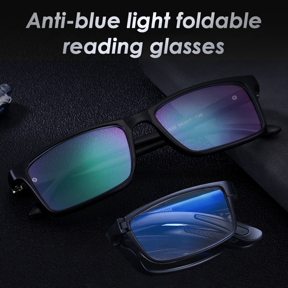 TERAISE 4-Pack Blue Light Blocking Reading Glasses Folden Readers Lightweight-TERAISE
