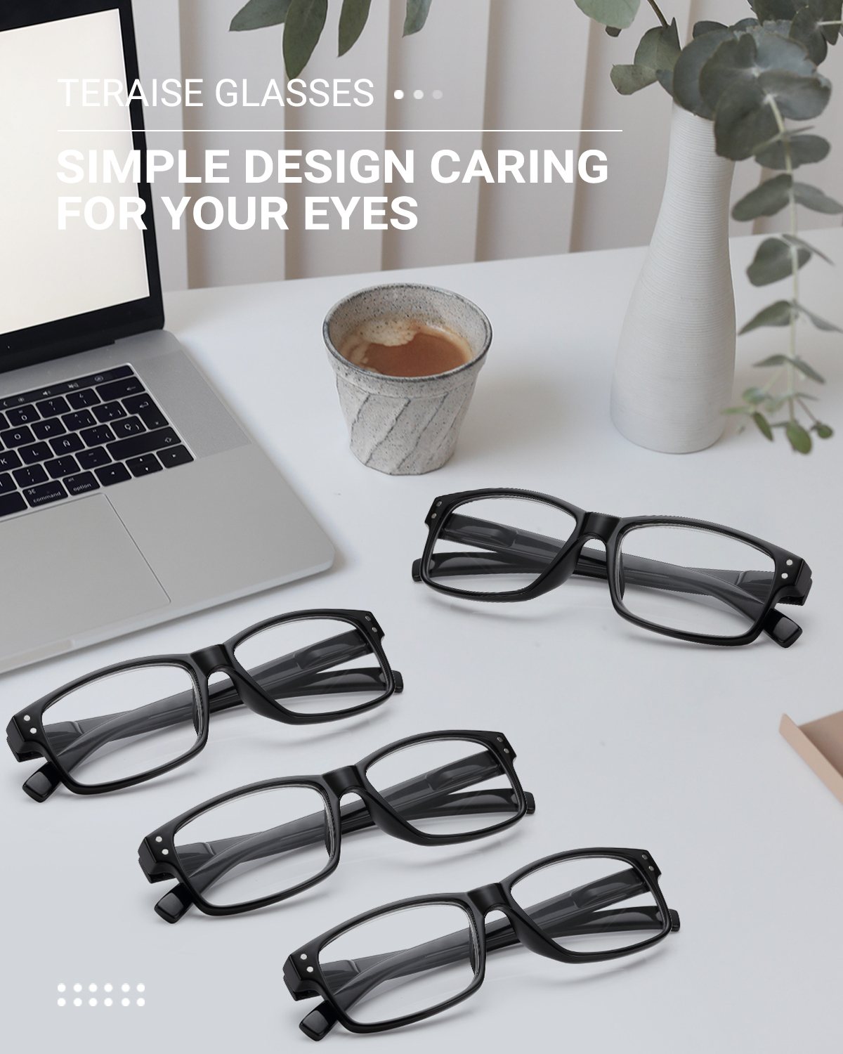 New design lightweight minimalist best sale reading glasses