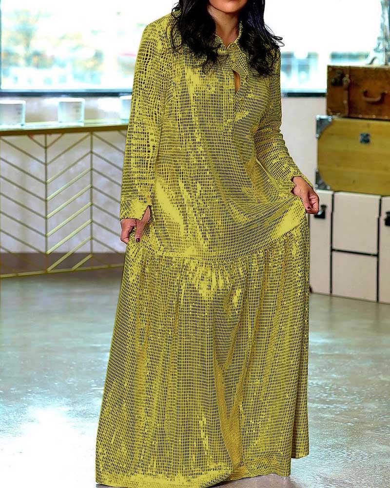 Fashion Personality Stitching Dress