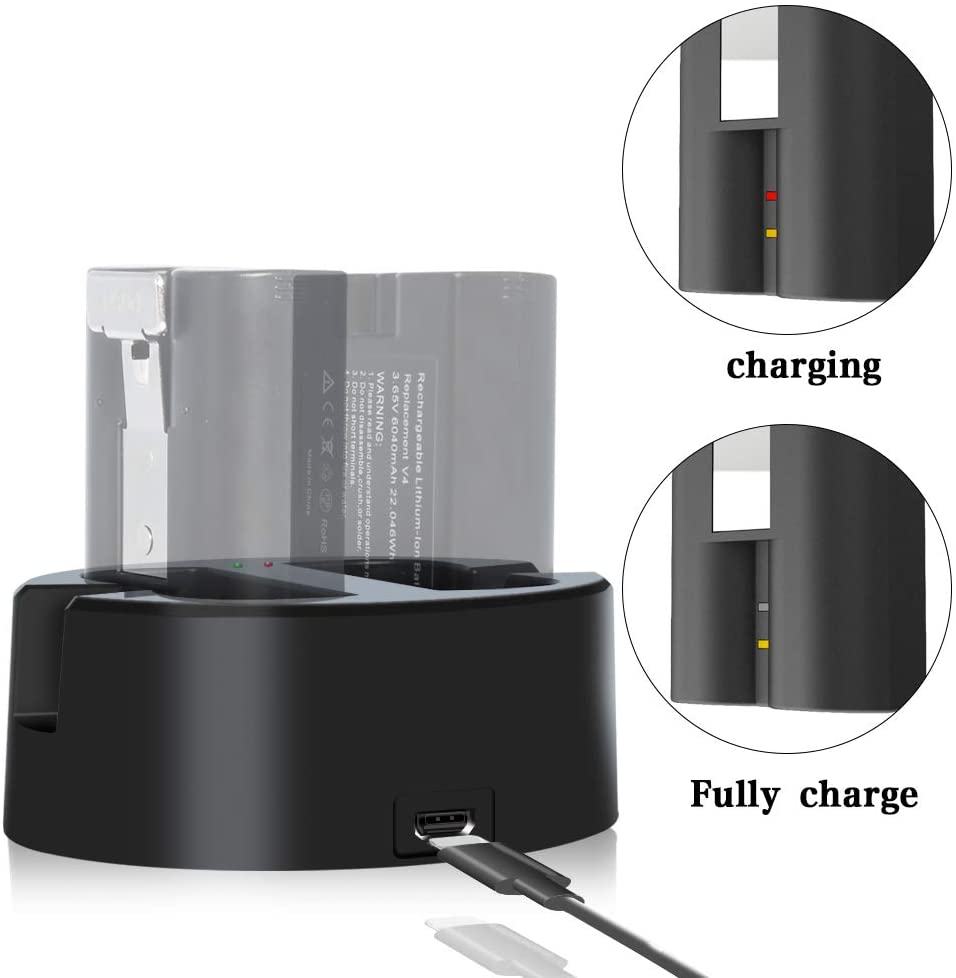 Abeden 3.65V 6040mAh Lithium-Ion Battery Compatible with Ring Video
