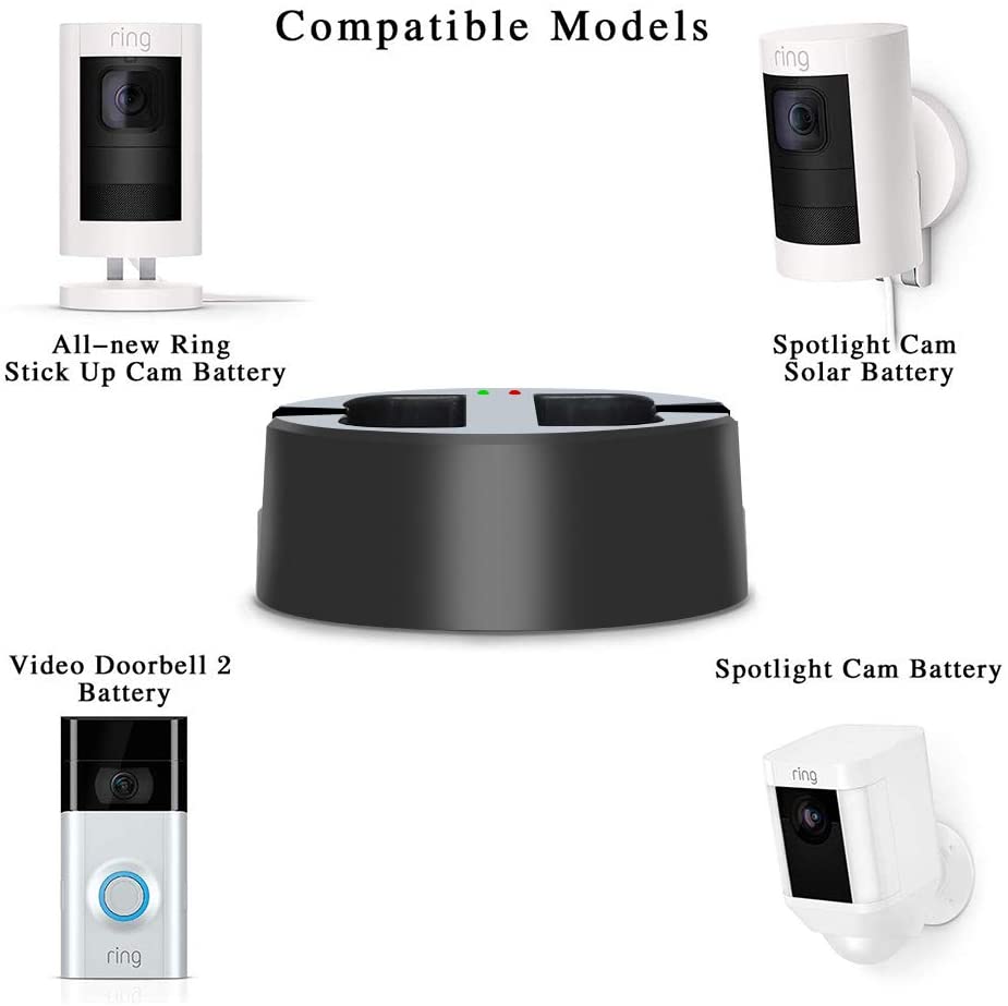Abeden 3.65V 6040mAh LithiumIon Battery Compatible with Ring Video
