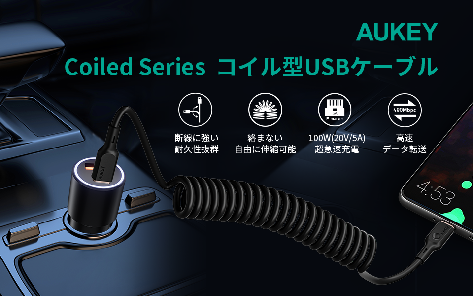 USB-C to C ケーブル CB-CC19