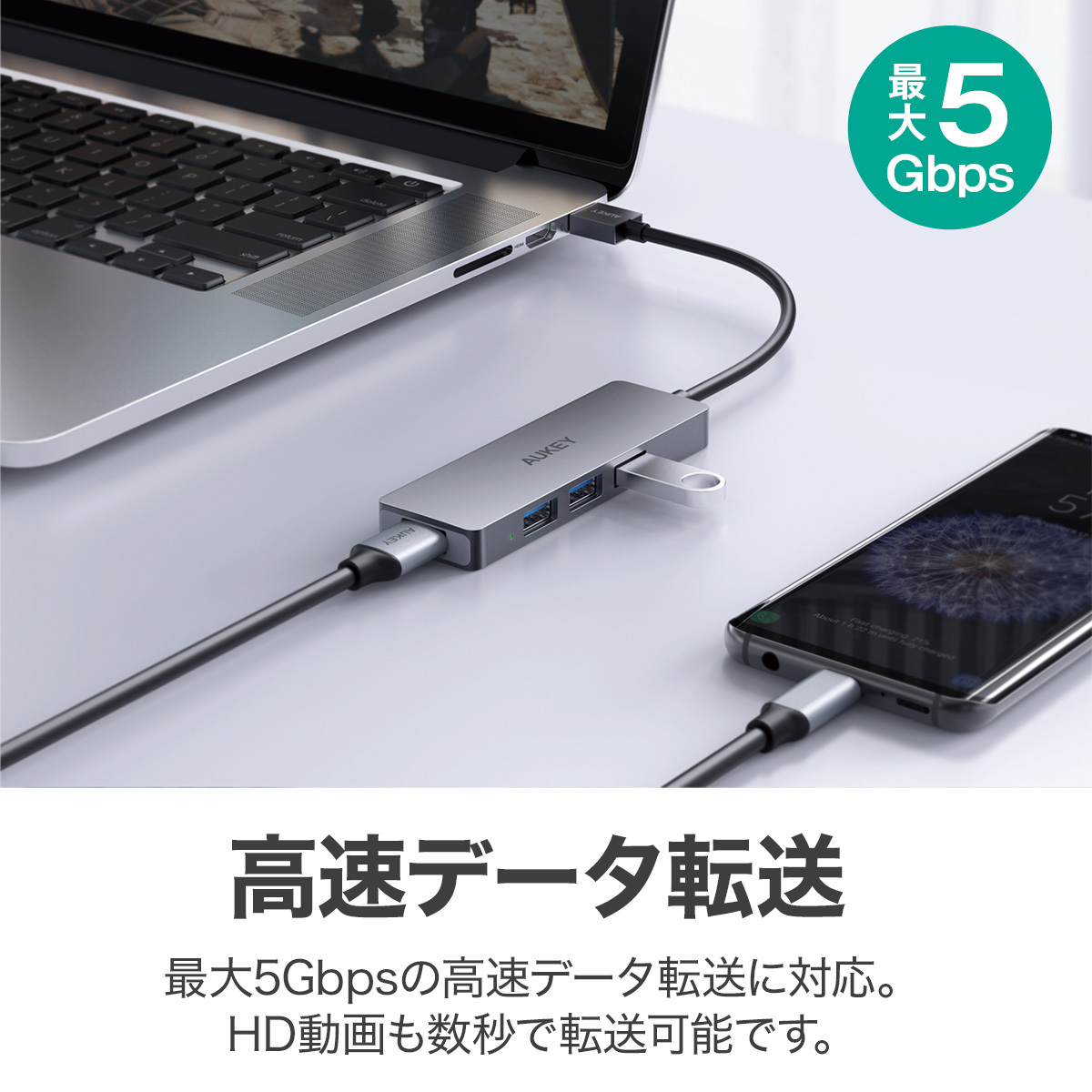USB3.0 ハブ CB-H36