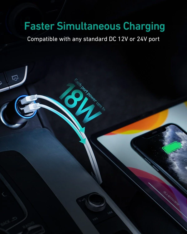 36W カーチャージャー CC-Y17S