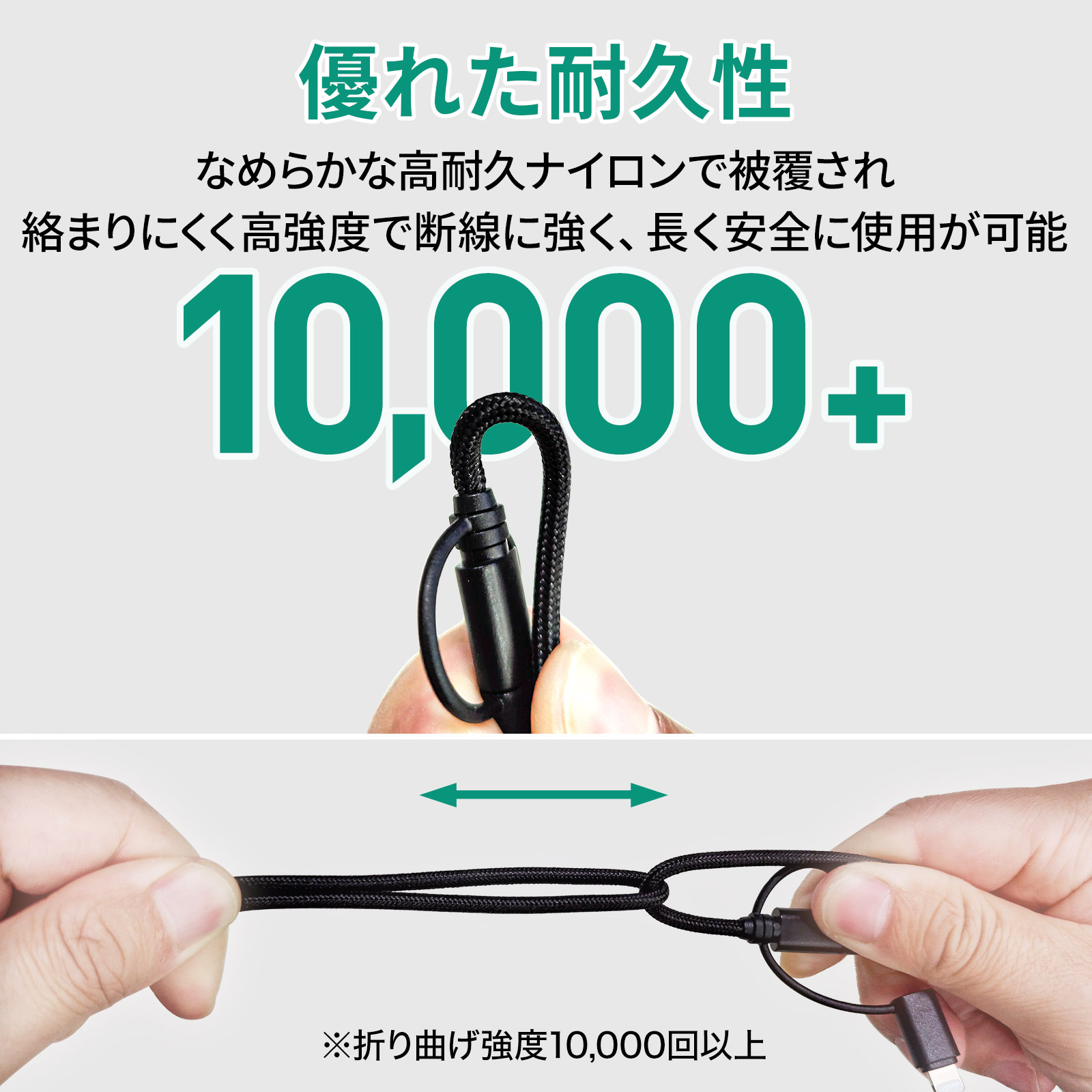 3-in-1充電ケーブル CB-BAL9