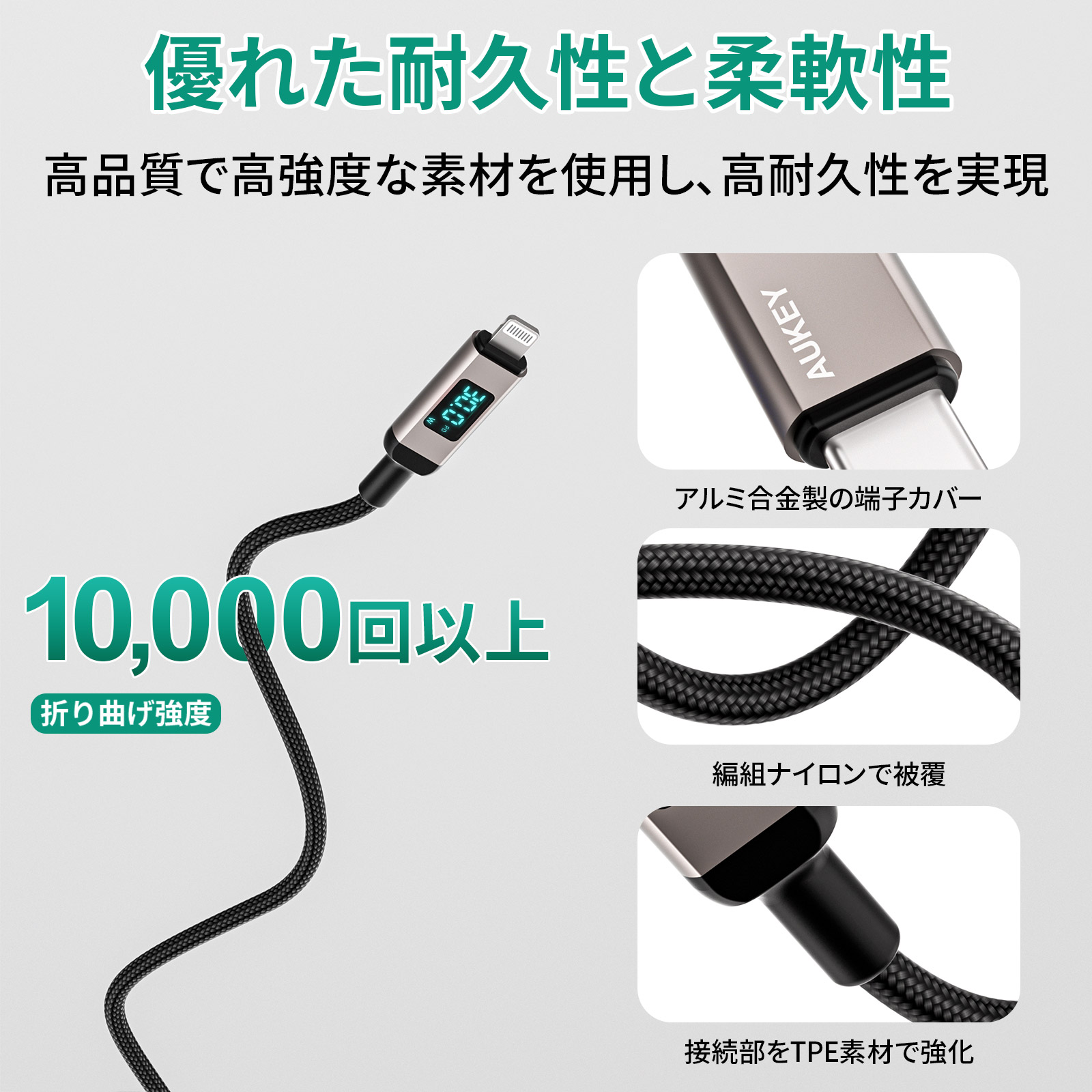 USB-C to Lightningケーブル  CB-CL14