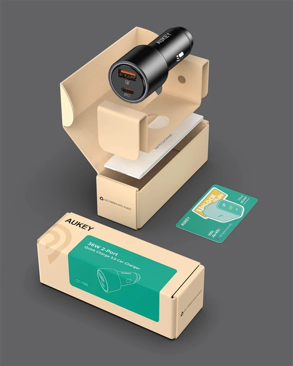 36W カーチャージャー CC-Y18S