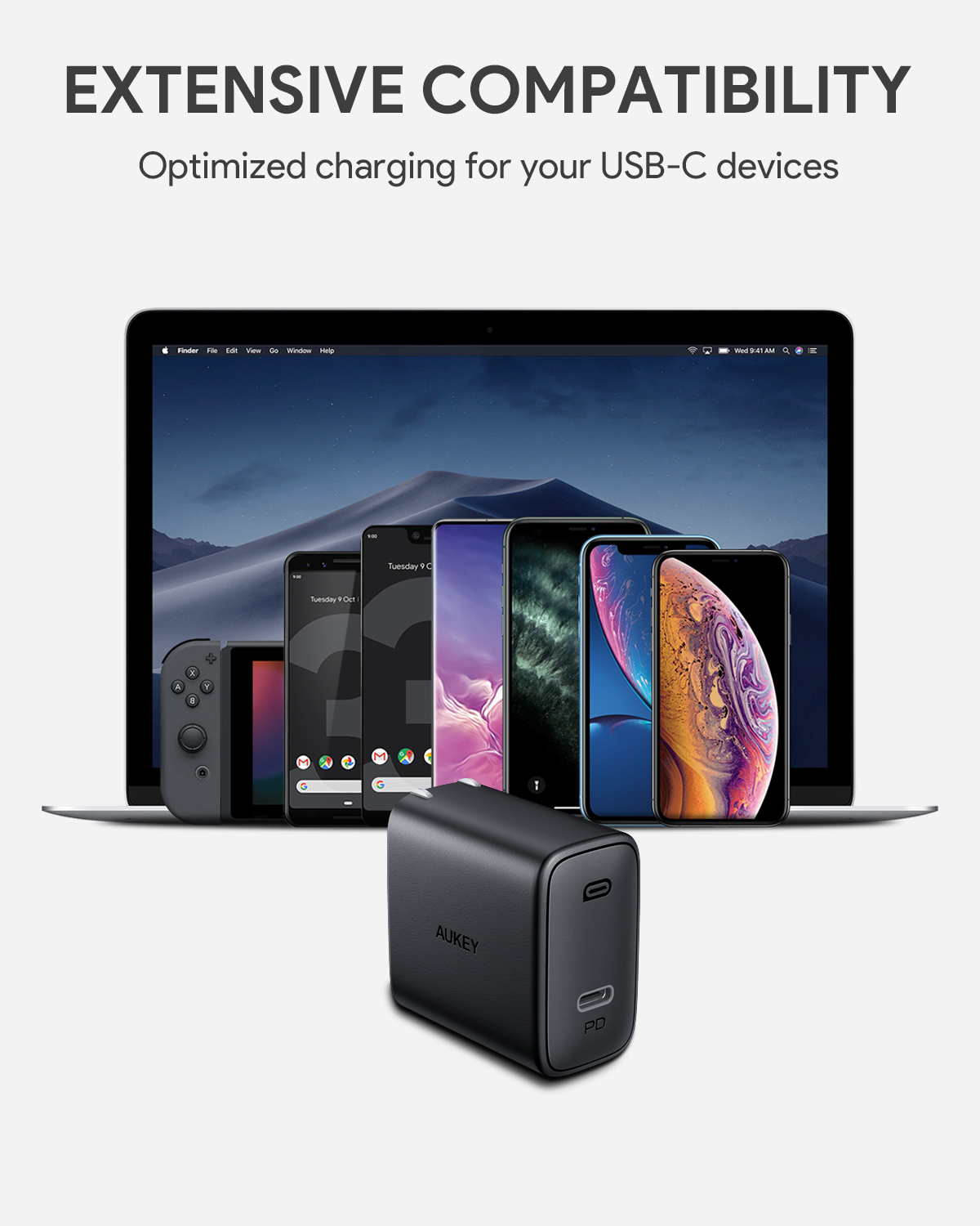 30W USB C 充電器 PA-F2