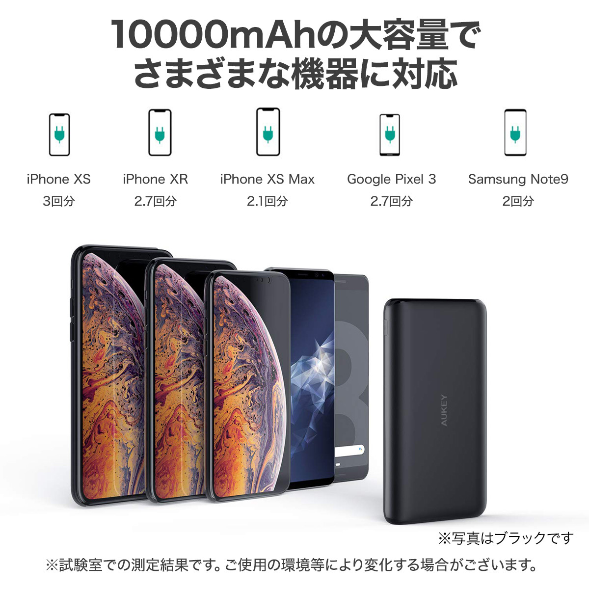 10000mAh モバイルバッテリー PB-XN10