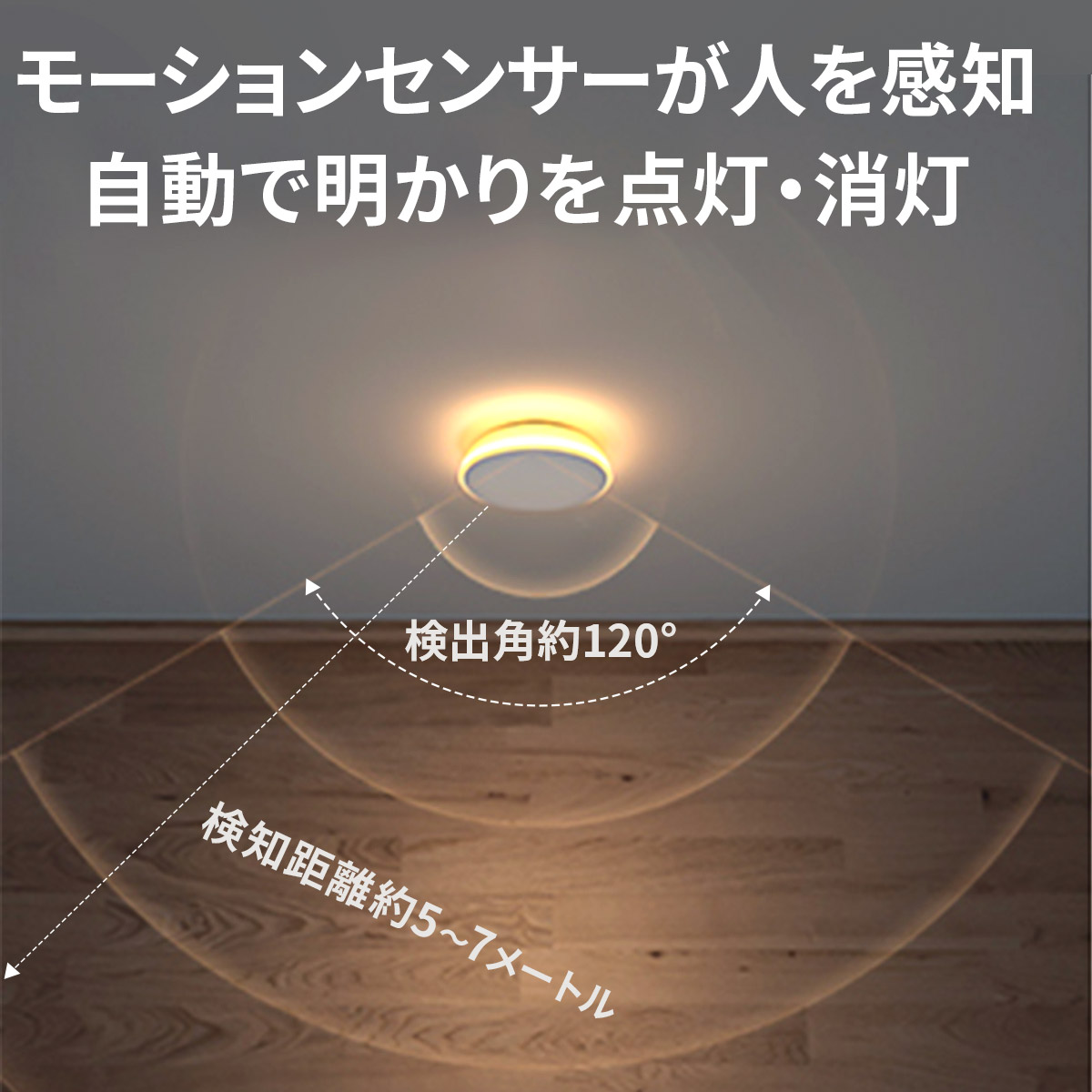 モーションセンサーLEDライト RONA